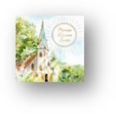 Opakowanie Karnet Komunia Kościółek pod lipą