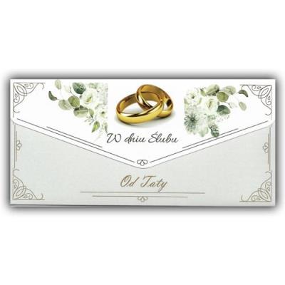Opakowanie Karnet-koperta Ślub od Taty
