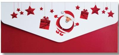 Opakowanie Karnet-koperta Wesołych Świąt