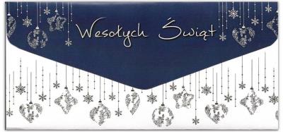 Opakowanie Karnet-koperta Wesołych Świąt