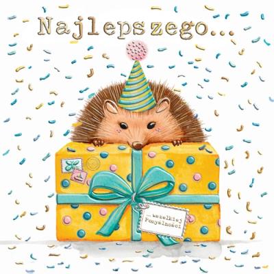 Karnet KW Jeż. Wydawca: Henry. SmakLiter.pl Opakowanie Karnet KW Jeż