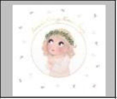 Opakowanie Karnet KW Komunia. Dziewczynka