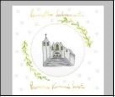 Opakowanie Karnet KW Komunia. Kościółek