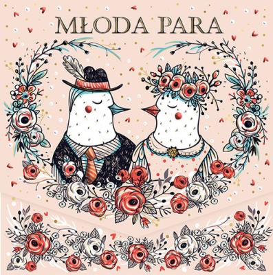 Opakowanie Karnet KW ślub Słowiki