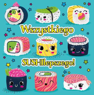 Opakowanie Karnet KW sushi