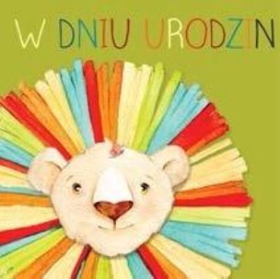 Opakowanie Karnet kwadrat CL4210_PO Urodziny Lew