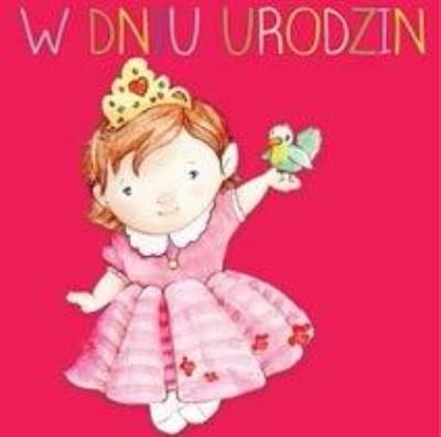 Opakowanie Karnet kwadrat CL4212_PO Urodziny Księżniczka