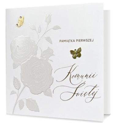 Opakowanie Karnet kwadratowy Komunia