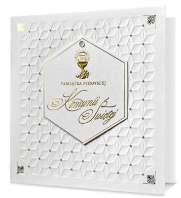 Opakowanie Karnet kwadratowy Komunia