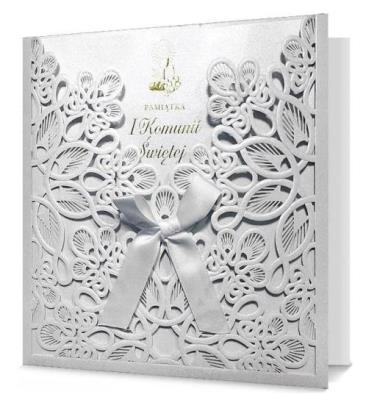 Opakowanie Karnet kwadratowy Komunia