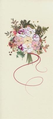 Opakowanie Karnet Kwiaty DL N07 - Bukiet