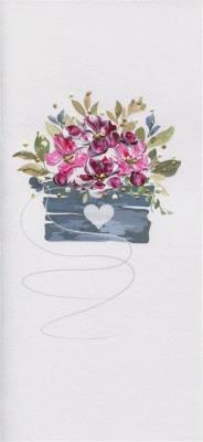 Karnet Kwiaty DL NS - Kwiaty w doniczce. Wydawca: MAK. SmakLiter.pl Opakowanie Karnet Kwiaty DL NS - Kwiaty w doniczce