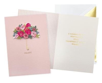 Opakowanie Karnet Miłość