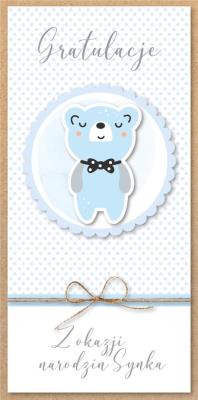 Opakowanie Karnet Narodziny chłopca