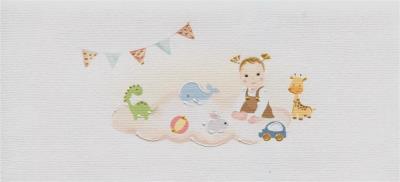 Karnet Narodziny/Roczek DL D03 - Dziewczynka z zab. Wydawca: MAK. SmakLiter.pl Opakowanie Karnet Narodziny/Roczek DL D03 - Dziewczynka z zab