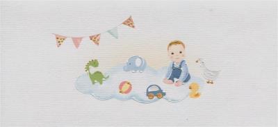 Karnet Narodziny/Roczek DL D04 - Chłopiec z zabawk. Wydawca: MAK. SmakLiter.pl Opakowanie Karnet Narodziny/Roczek DL D04 - Chłopiec z zabawk