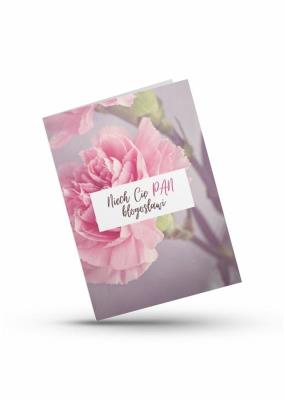 Opakowanie Karnet - Niech Cię Pan błogosławi - kwiat