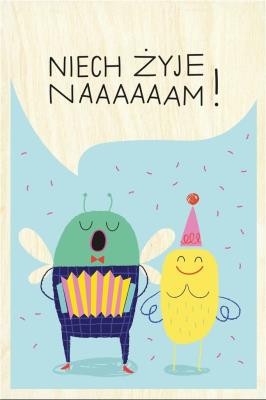 Opakowanie Karnet - Niech żyje naaaaaam!