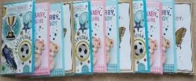 Opakowanie Karnet okolicznościowy MIX (12szt)