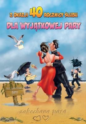 Opakowanie Karnet okolicznościowy Rocznica Ślubu 40