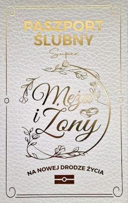 Opakowanie Karnet Paszport ślubny Męża i Żony