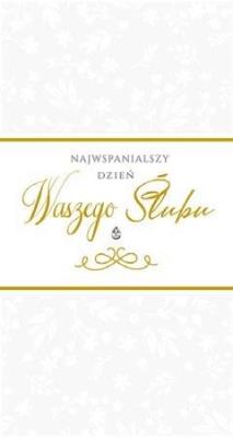 Opakowanie Karnet PM Ślub