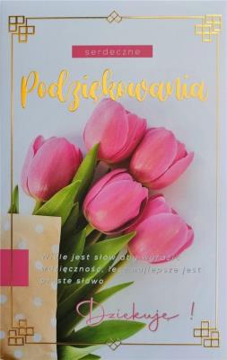 Opakowanie Karnet Podziękowania 2K - 091