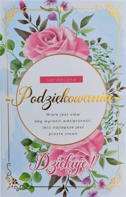 Opakowanie Karnet Podziękowania 2K - 092