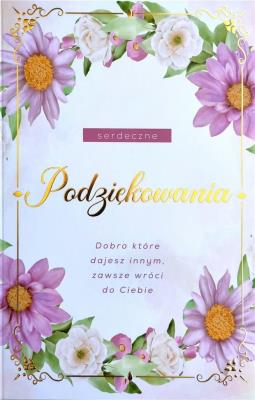 Opakowanie Karnet Podziękowania 2K - 093