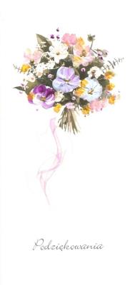 Karnet Podziękowania DL P05 - Bukiet. Wydawca: MAK. SmakLiter.pl Opakowanie Karnet Podziękowania DL P05 - Bukiet