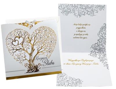 Opakowanie Karnet Primus Rocznica ślubu