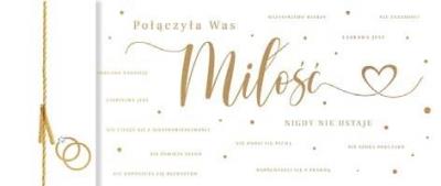 Opakowanie Karnet Primus Ślub