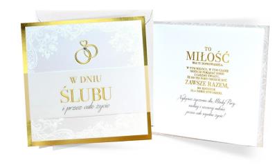 Opakowanie Karnet Primus Ślub