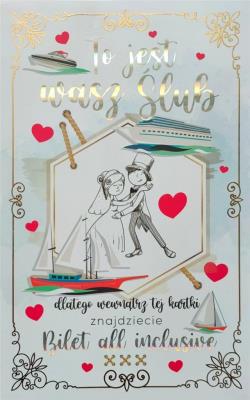 Opakowanie Karnet Ślub