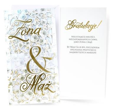 Opakowanie Karnet Ślub