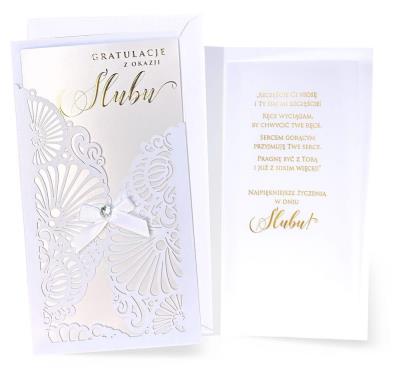 Opakowanie Karnet Ślub
