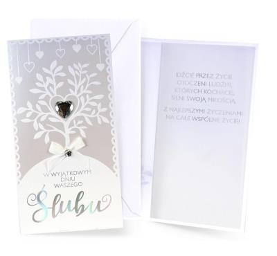 Opakowanie Karnet Ślub