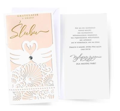 Opakowanie Karnet Ślub