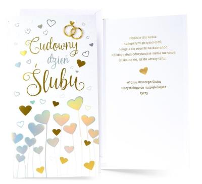 Opakowanie Karnet Ślub