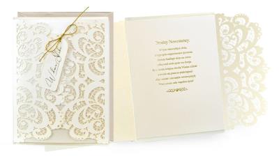 Opakowanie Karnet Ślub