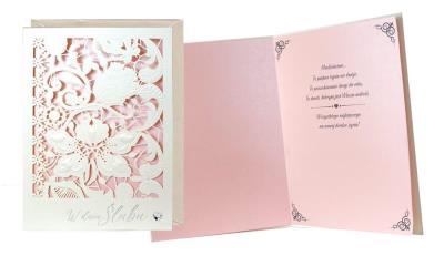 Opakowanie Karnet Ślub