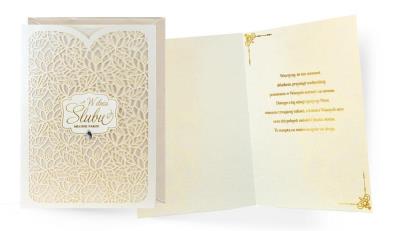 Opakowanie Karnet Ślub