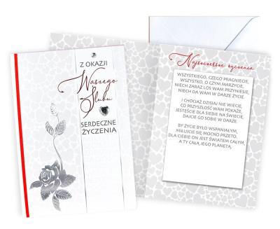 Opakowanie Karnet Ślub