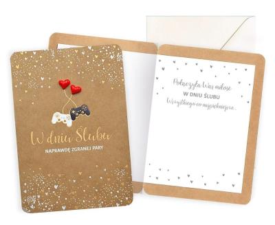 Opakowanie Karnet Ślub