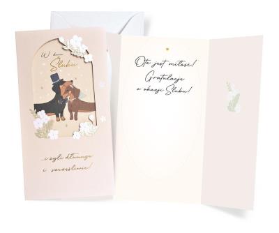 Opakowanie Karnet Ślub