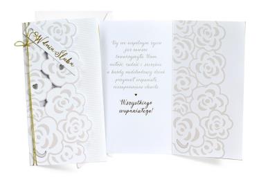 Opakowanie Karnet Ślub