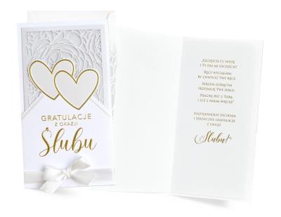 Opakowanie Karnet Ślub