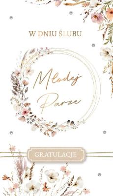 Opakowanie Karnet Ślub
