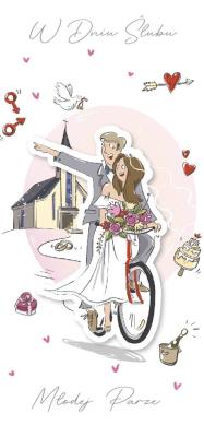 Opakowanie Karnet Ślub DL-124