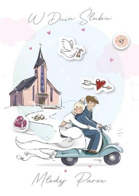 Opakowanie Karnet Ślub GM-860